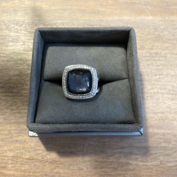 David Yurman Ring - Gorgeous Black Orchid + Diamonds - Picture 10 of 16